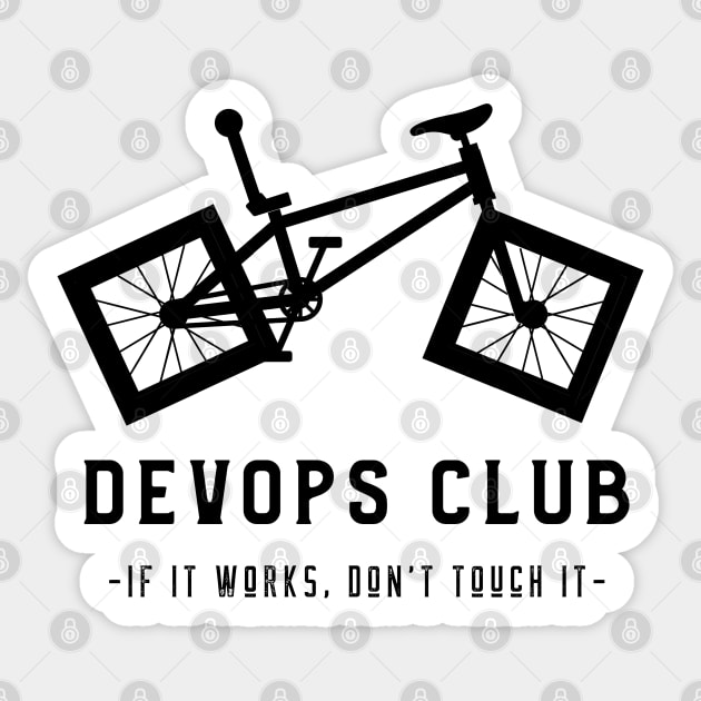 Devops club Sticker by SashaShuba